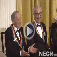 STAGE TUBE: President Obama Talks About Mel Brooks' Kennedy Center Honor